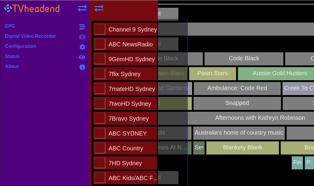 Replacing Web UI framework - Tvheadend.org