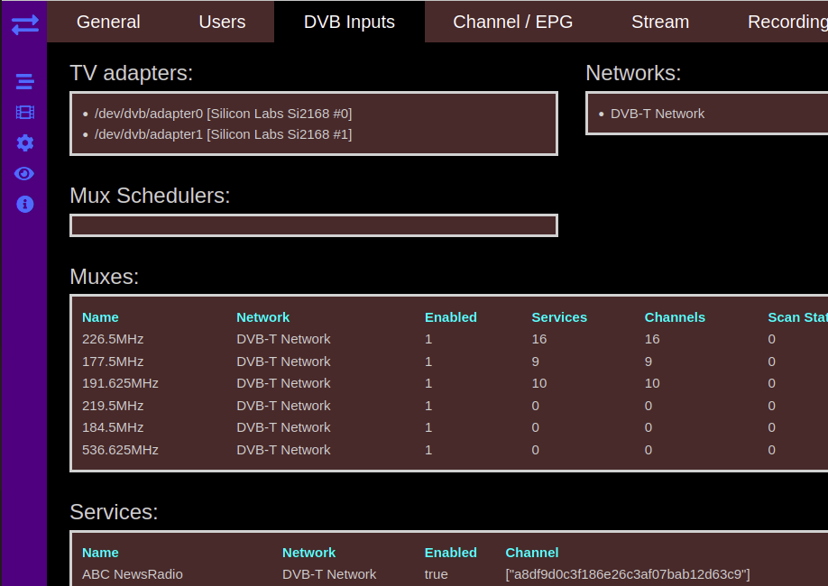Replacing Web UI framework - Tvheadend.org